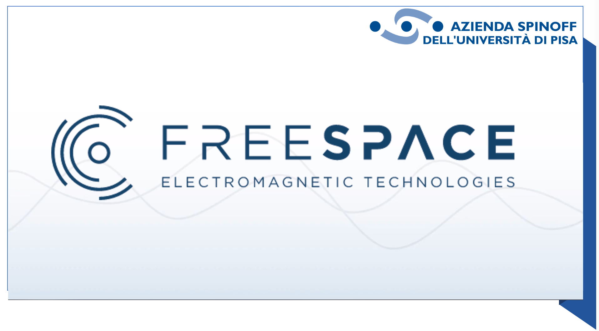 Free Space is now officially an University of Pisa Spin-off